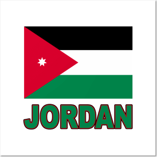 The Pride of Jordan - Jordanian Flag Design Posters and Art